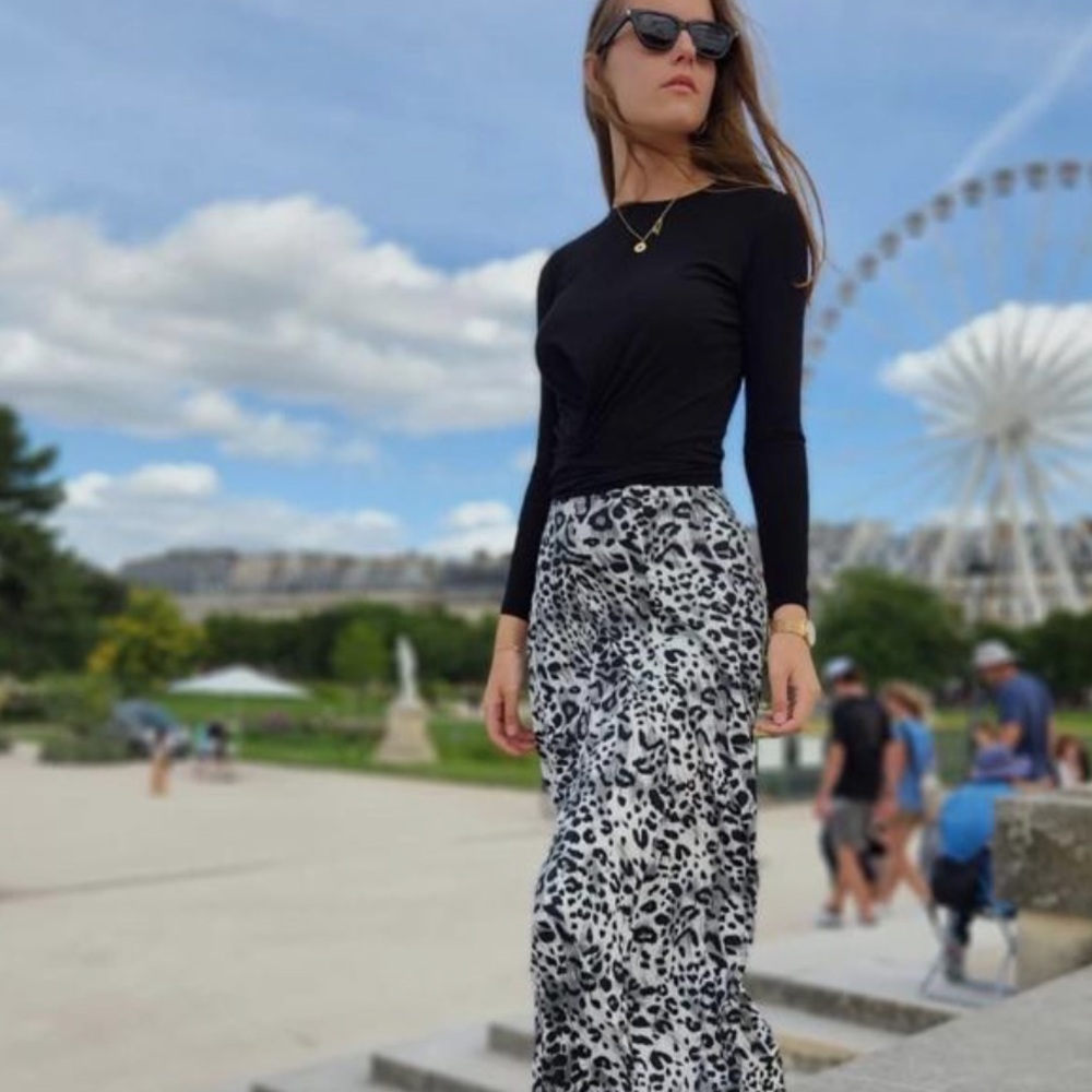 ORLY Animal Print Women's Skirt-different than stock photo